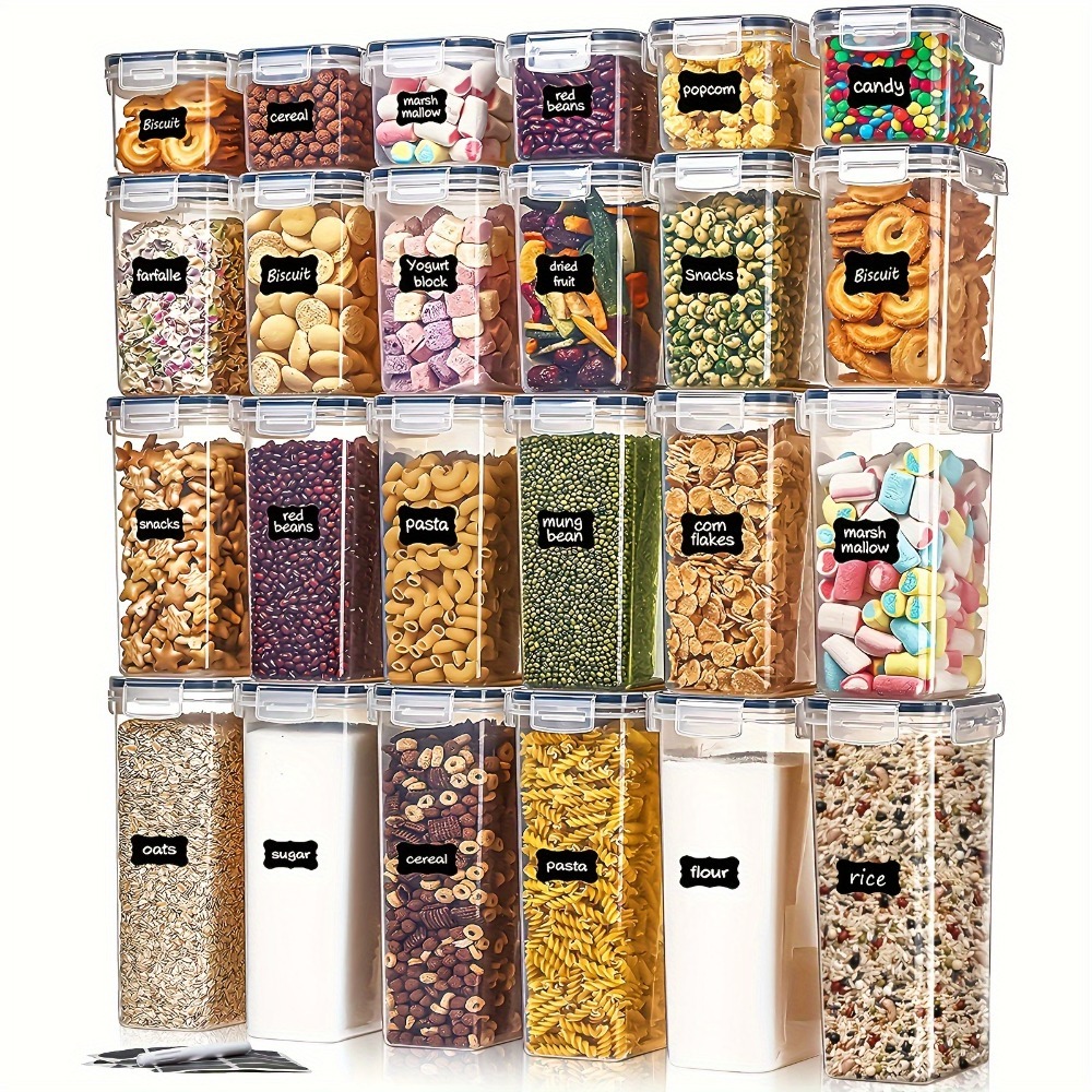 Commercial Kitchen Shed - 24Pcs Food Storage Containers 12 Boxes