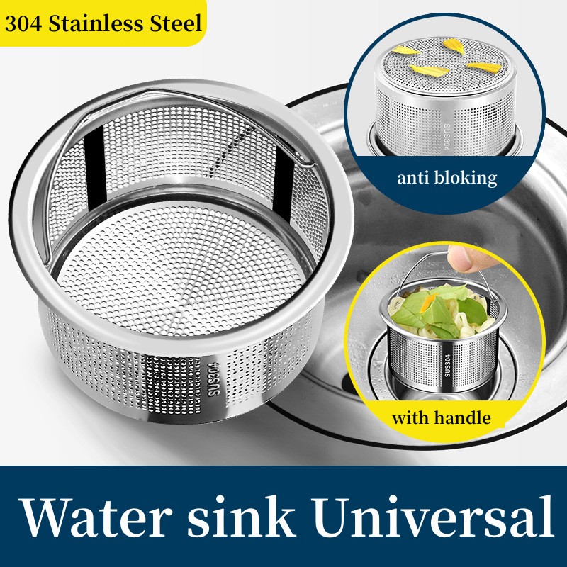 Commercial Kitchen Bin - Stainless Steel Kitchen Sink Strainer Plug