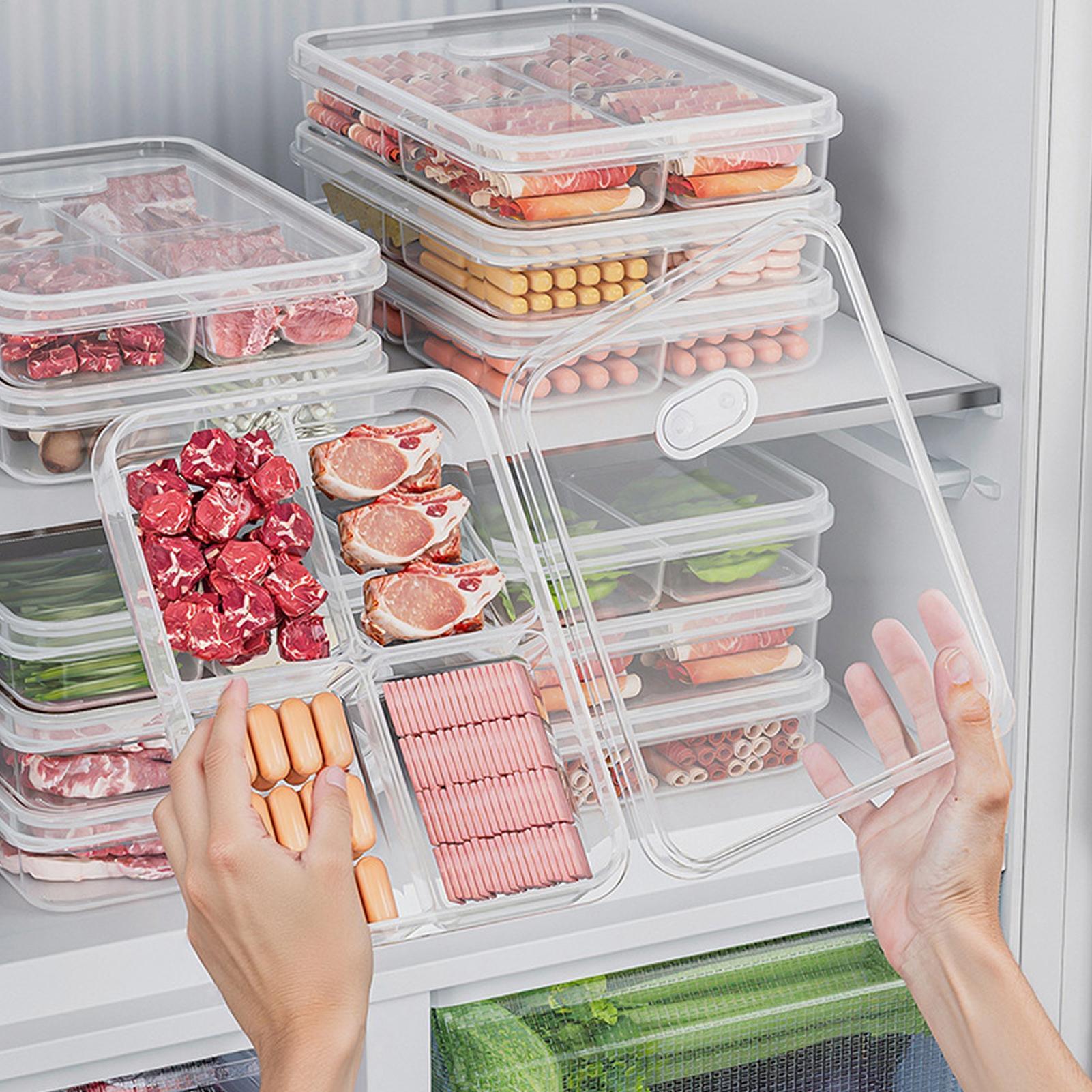 Commercial Kitchen Shed - 1PC Refrigerator Storage Box Meat Vegetable