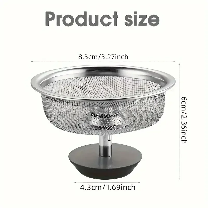 2Set Kitchen Sink Strainer Wit - Commercial Kitchen Bin review and price