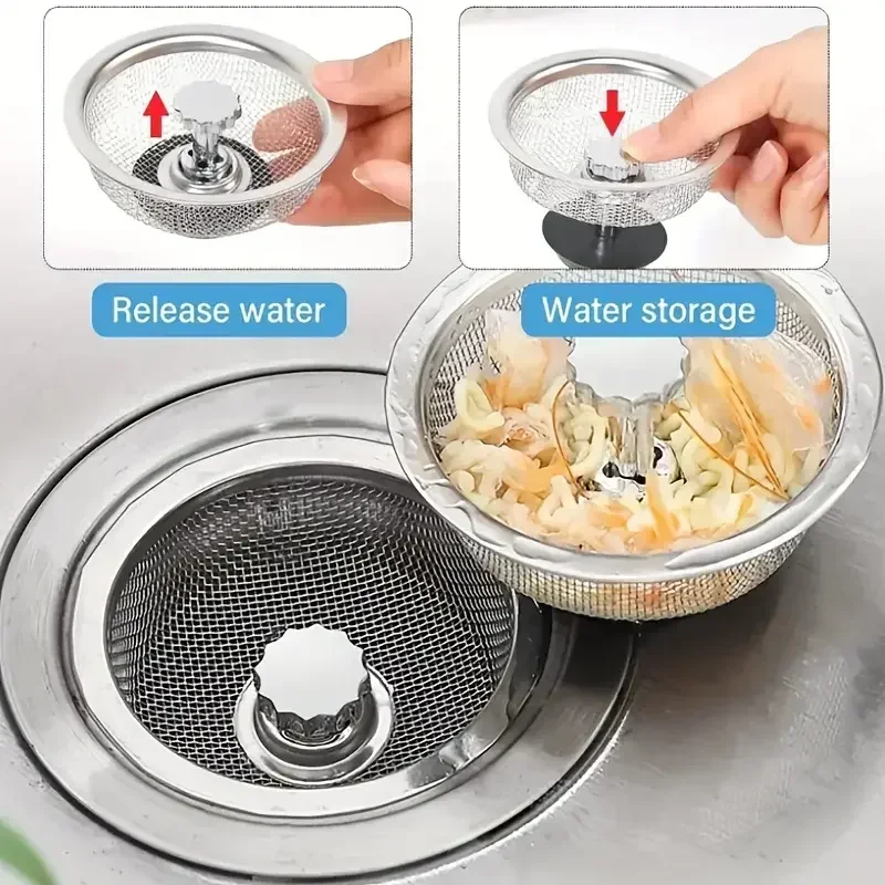 2Set Kitchen Sink Strainer Wit - Commercial Kitchen Bin review and price