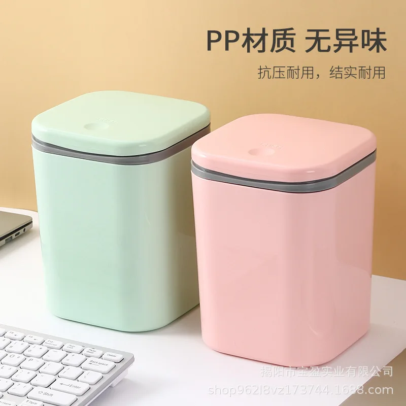 Plastic Press Top Lid Trash Ca - Commercial Kitchen Bin review and price