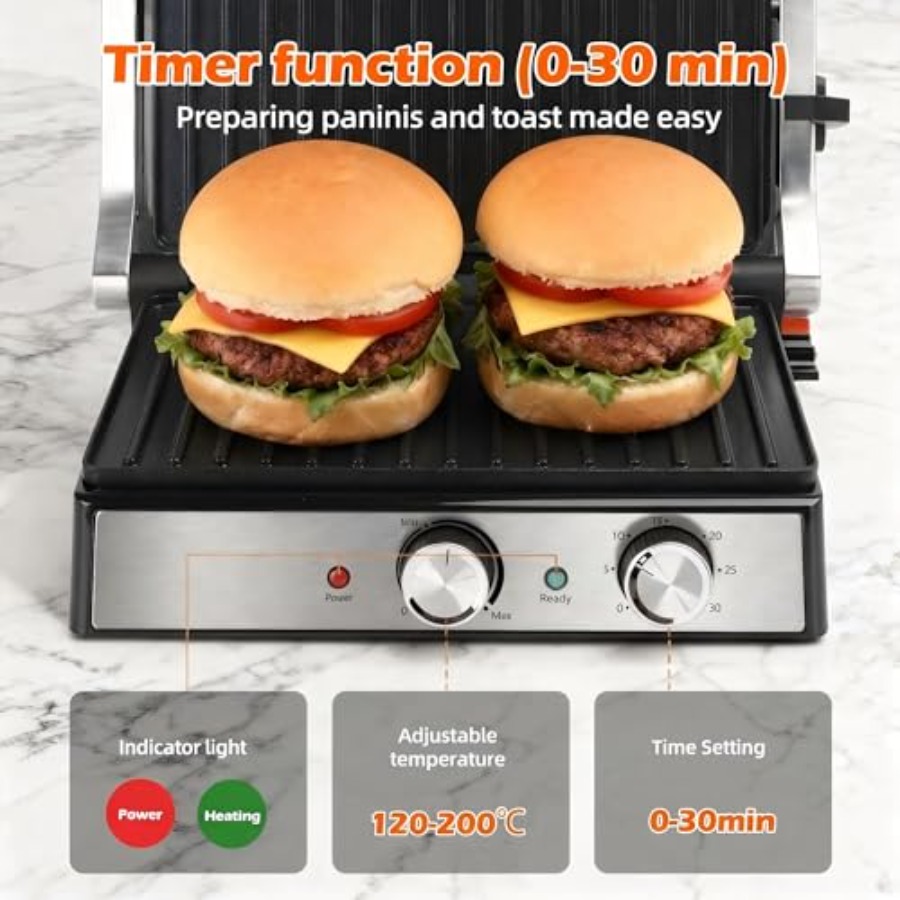 Panini Press Sandwich Maker wi - Sandwich Press Panini review and price