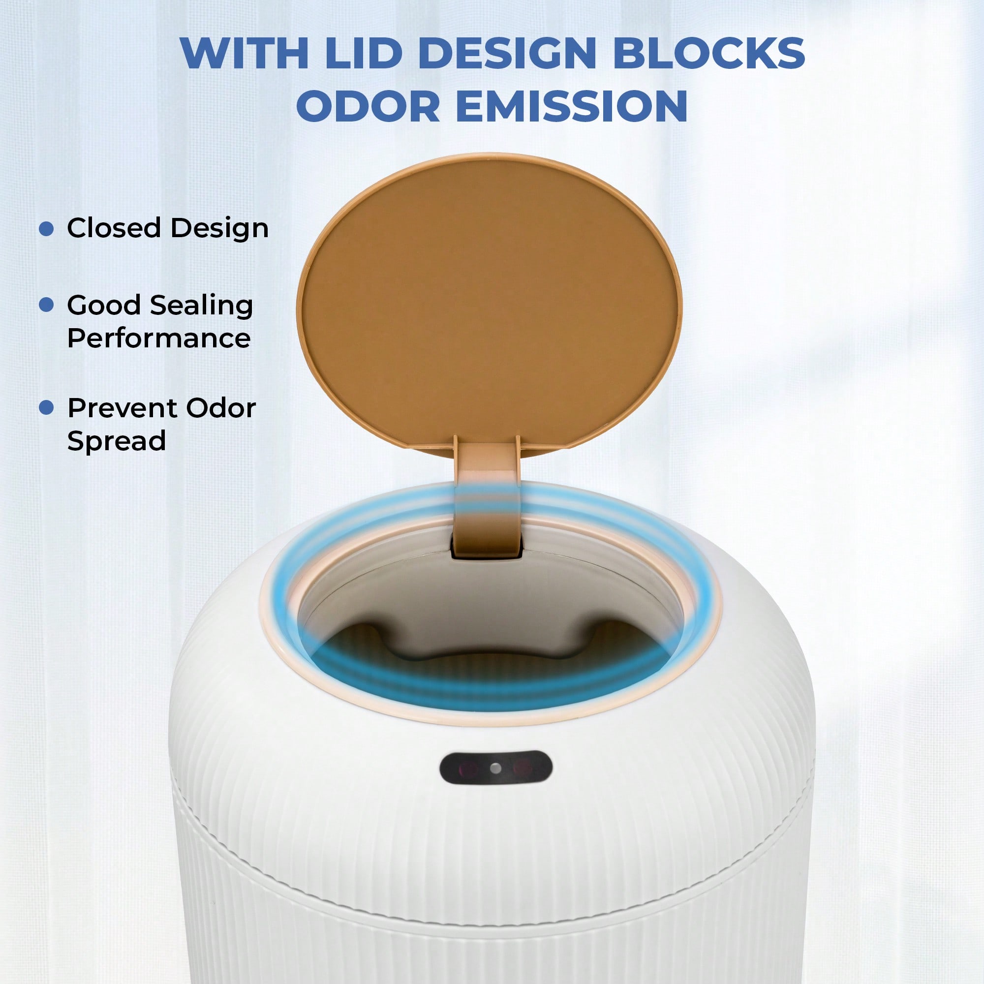Motion Sensor Trash Can with L - Commercial Kitchen Bin review and price