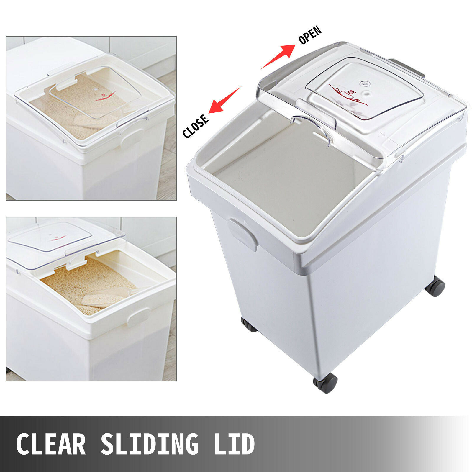 VEVOR 25L Dry Ingredient Stora - Commercial Kitchen Bin review and price