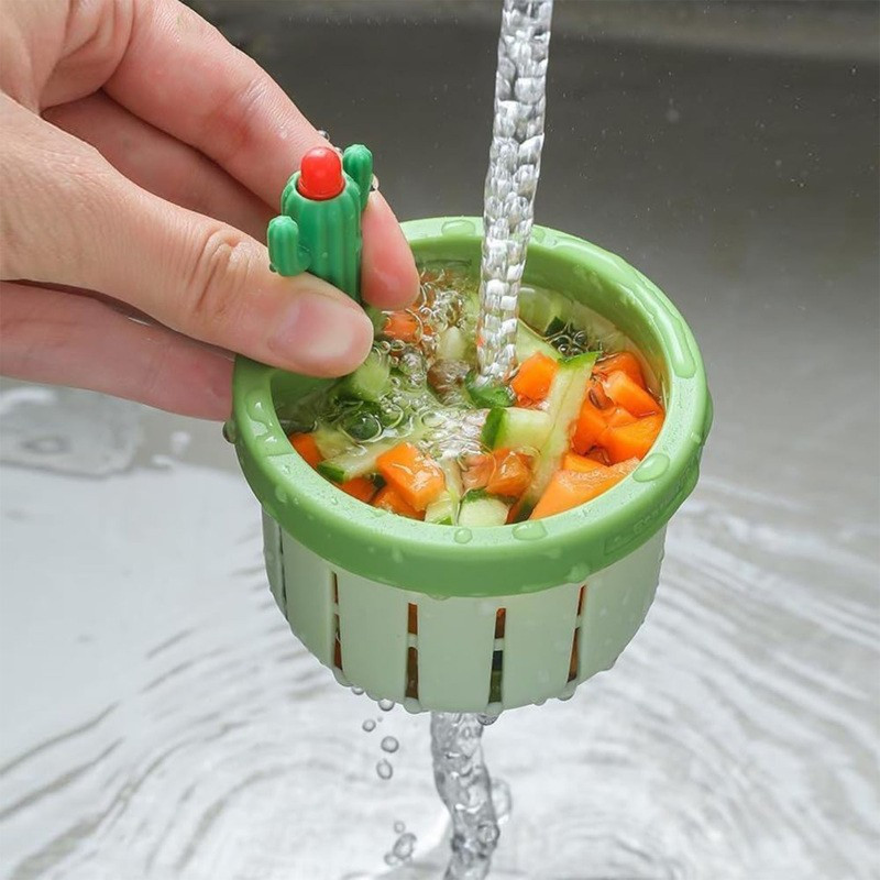 1-5pcs Cactus Sink Drain Strai - Commercial Kitchen Bin review and price