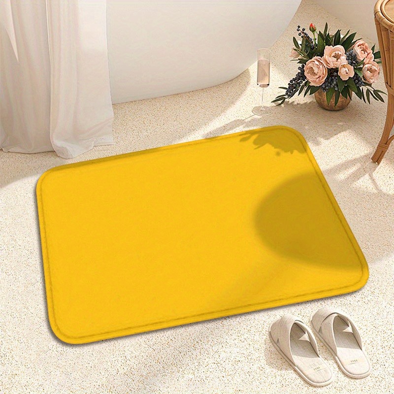 1PC Pure Yellow Pattern Door M - Kitchen Flooring Commercial review and price