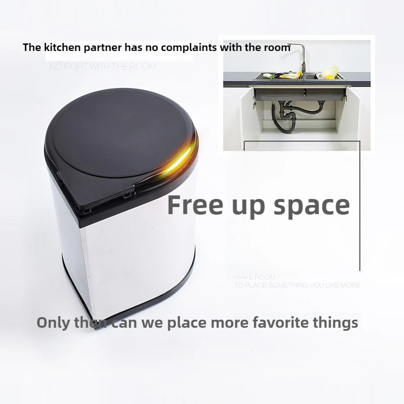 Premium Pull-Out Cabinet Trash - Commercial Kitchen Bin review and price