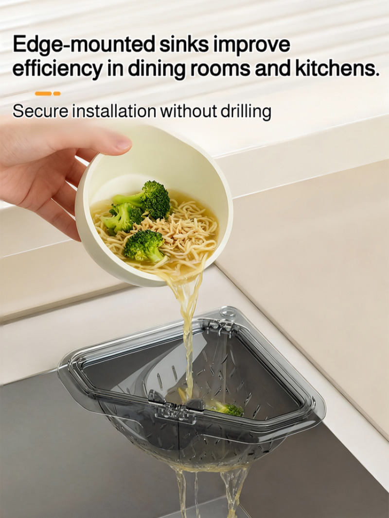 Kitchen Strainer Basket Sink F - Commercial Kitchen Bin review and price