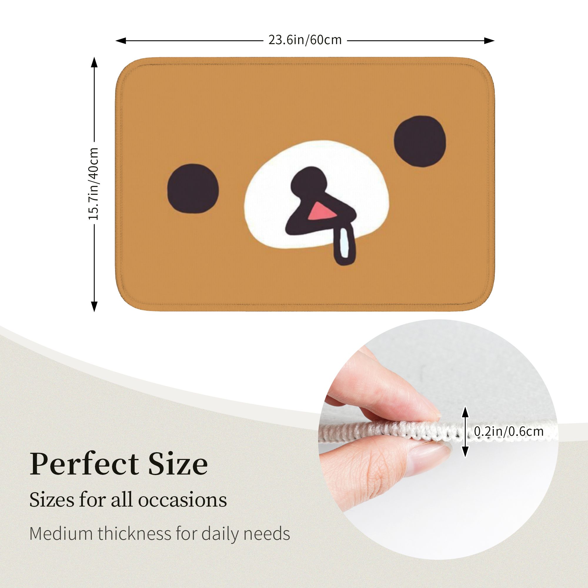 R-Rilakkumaes Cartoon Floor Do - Kitchen Flooring Commercial review and price