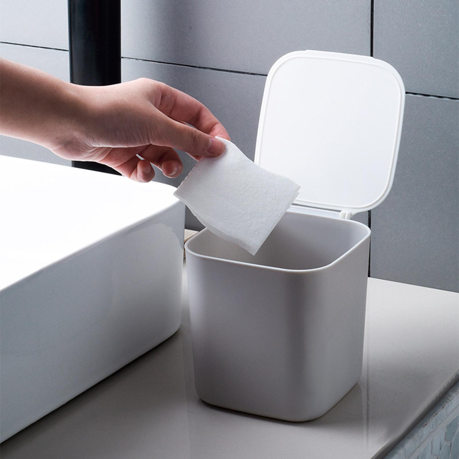 Mini Trash Can with Lid Small  - Commercial Kitchen Bin review and price