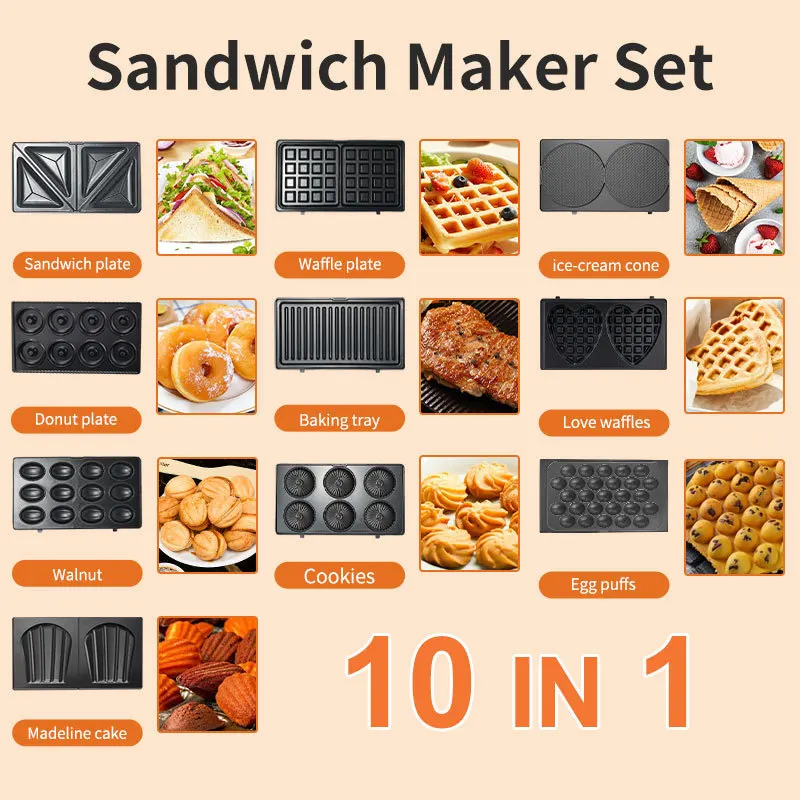 220/110V Household Appliances  - Sandwich Press Panini review and price