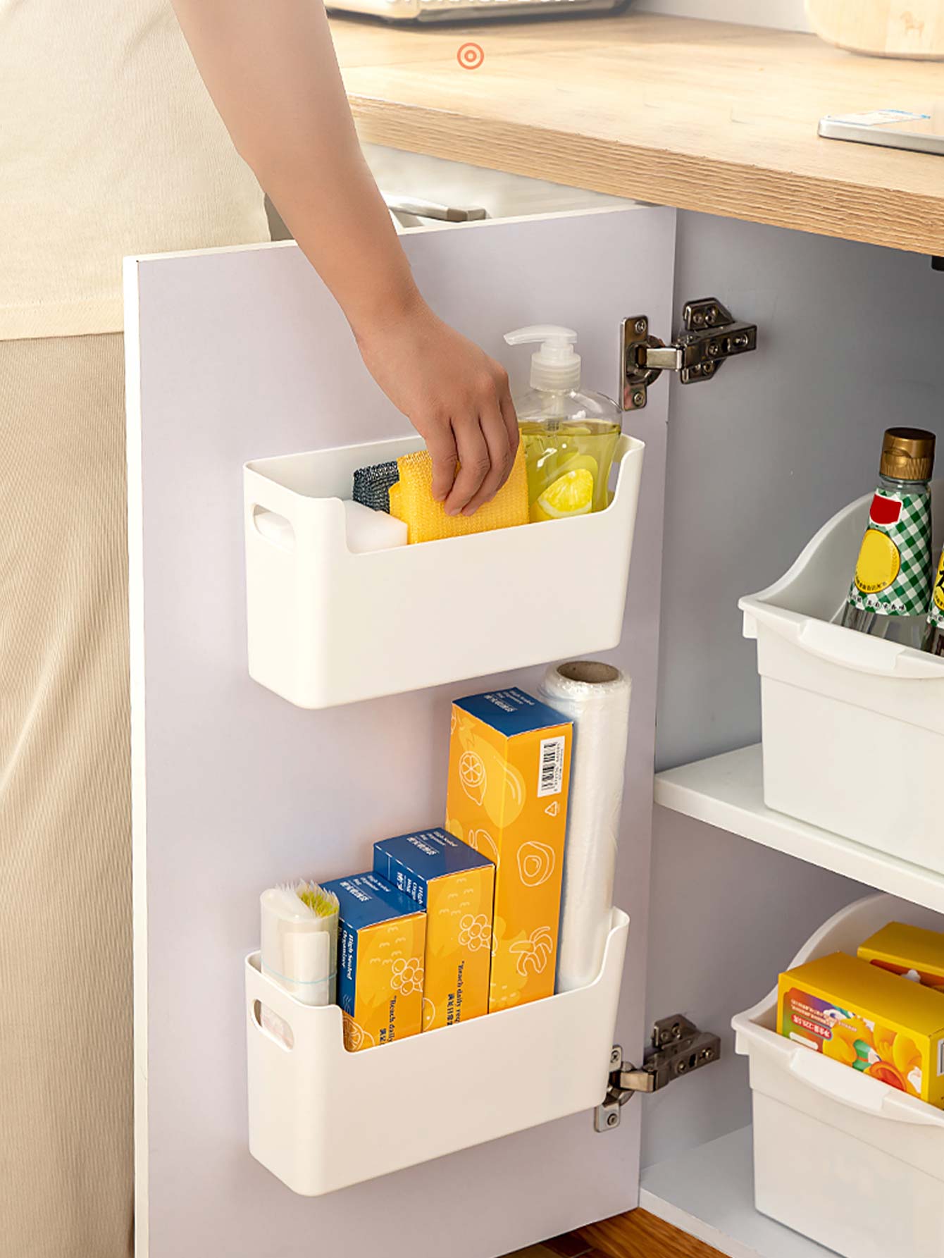 Punch Free Cabinet Door Organi - Commercial Kitchen Shed review and price