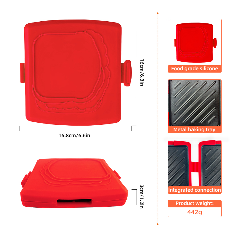 3-in-1 Microwave Sandwich Make - Sandwich Press Panini review and price