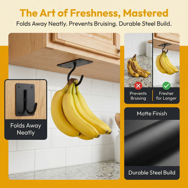 Black Metal Self-Adhesive Bana - Commercial Kitchen Shed review and price